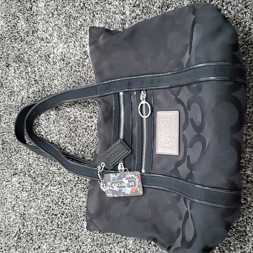 Black Classic Coach Bag